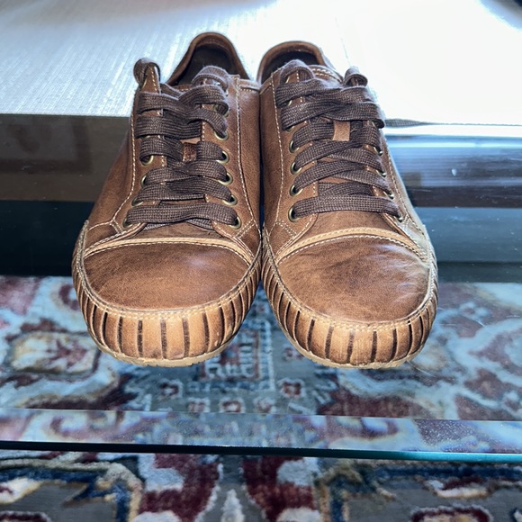 Cole Haan Men Shoe Noah Men Brown Leather Low top Casual Walking - Picture 3 of 5